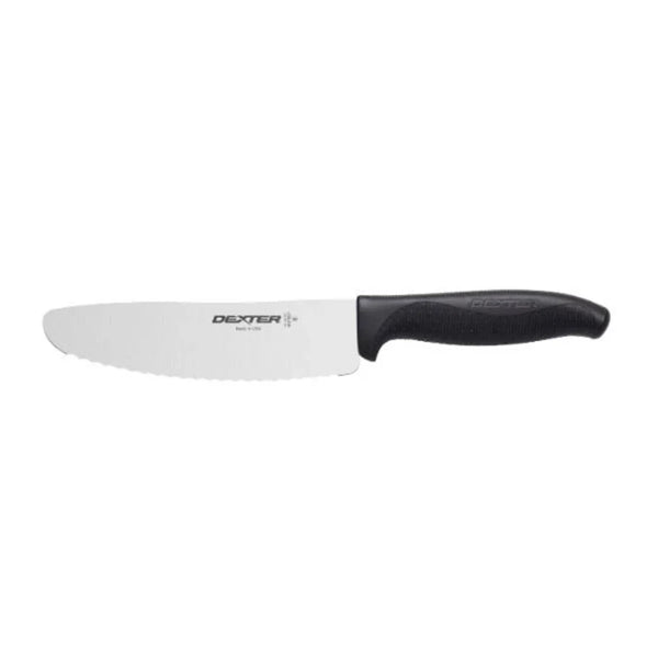 Dexter Russell 24463B Sofgrip® 6” Scalloped Sandwich Utility Knife SG164-6SCB-PCP