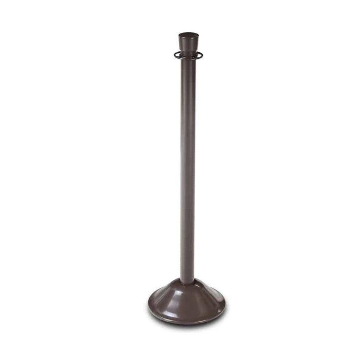 Forbes Industries 2738 Painted Bronze Post with Drum Top and Weighted Bell Base