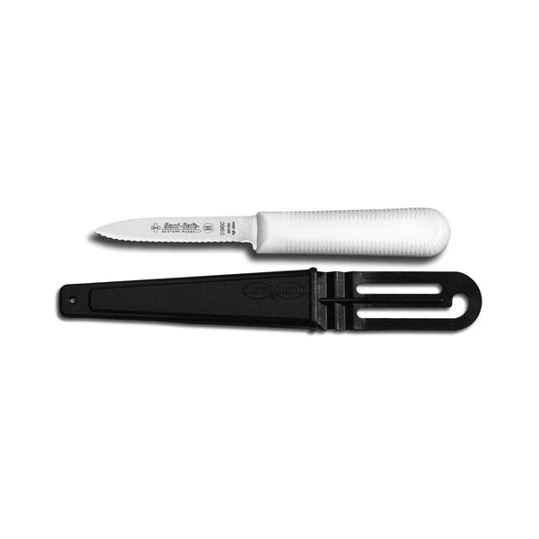 Dexter Russell 28653 Sani-Safe 3 1/4" Net Twine Line Knife With Sheath NTL24C