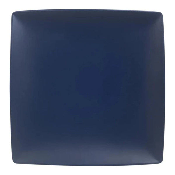 Thunder Group 29006SB Classic Stone Blue 6" x 6" Melamine Square Plate, Pack of 12