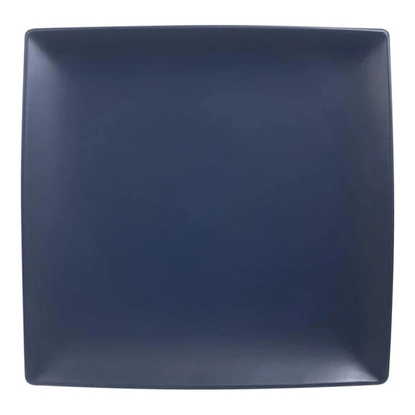 Thunder Group 29007SB Classic Stone Blue 7-1/4" x 7-1/4" Melamine Square Plate, Pack of 12