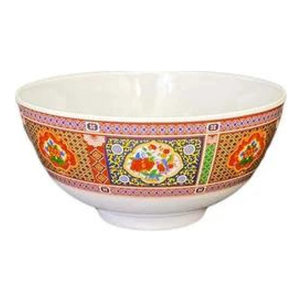 Thunder Group 3004TP Peacock 12 oz Melamine Rice Bowl, Pack of 12