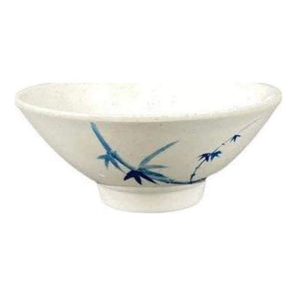 Thunder Group 3005BB Blue Bamboo 9 oz Melamine Rice Bowl, Pack of 12