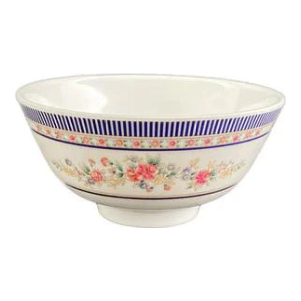 Thunder Group 3006AR Rose 9 oz Melamine Rice Bowl, Pack of 12