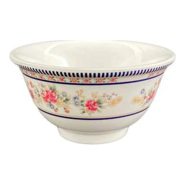 Thunder Group 3008AR Rose 6 oz Melamine Rice Bowl, Pack of 12