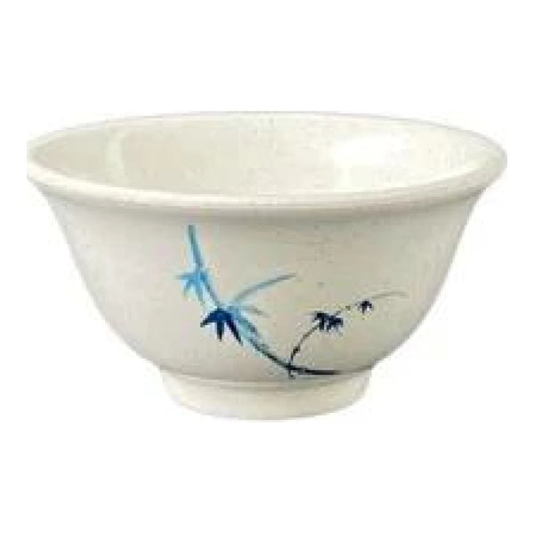 Thunder Group 3008BB Blue Bamboo 6 oz Melamine Rice Bowl, Pack of 12