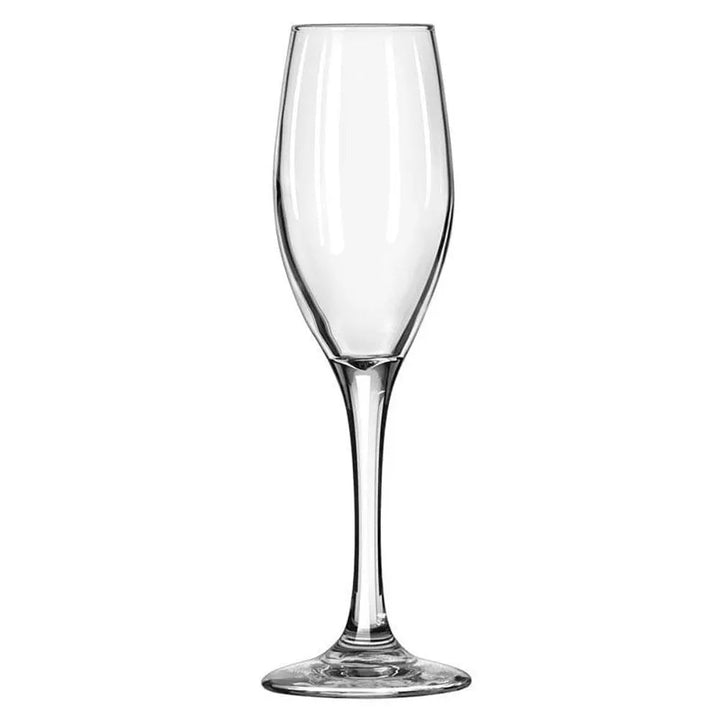 Libbey 3096 5.75 oz. Perception Customizable Flute Glass - Case of 12 Pcs