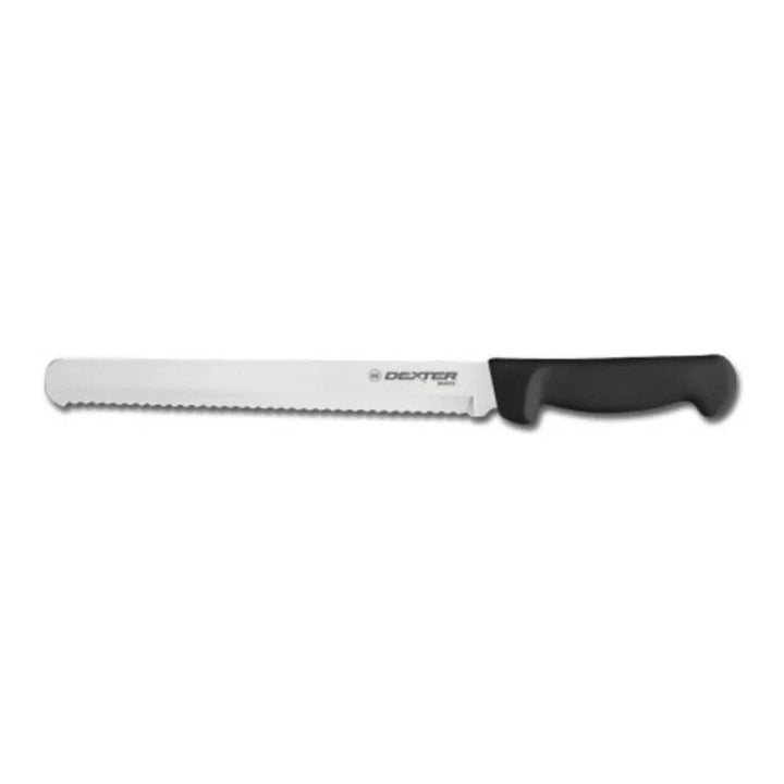 Dexter Russell 31605B Basics 12" Scalloped Slicer Black Handle P94805B