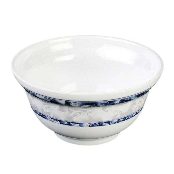 Thunder Group 3201DL Blue Dragon 20 oz Melamine Noodle Bowl, Pack of 12