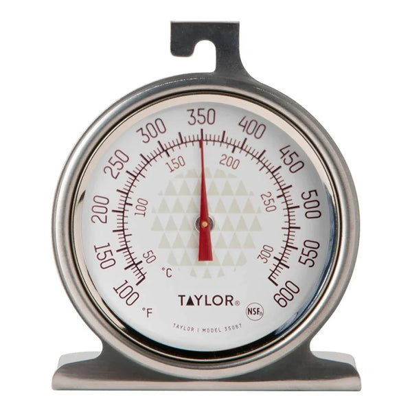 Taylor 3506FS 2.5" Dial Display Oven Thermomter, 100 - 600 F