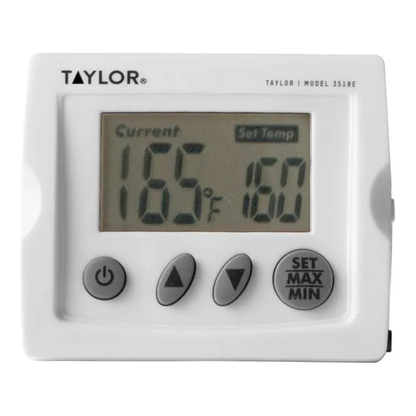 Taylor 3518N Digital Probe Wired Oven Thermometer with 48" cord, 32 - 392 F