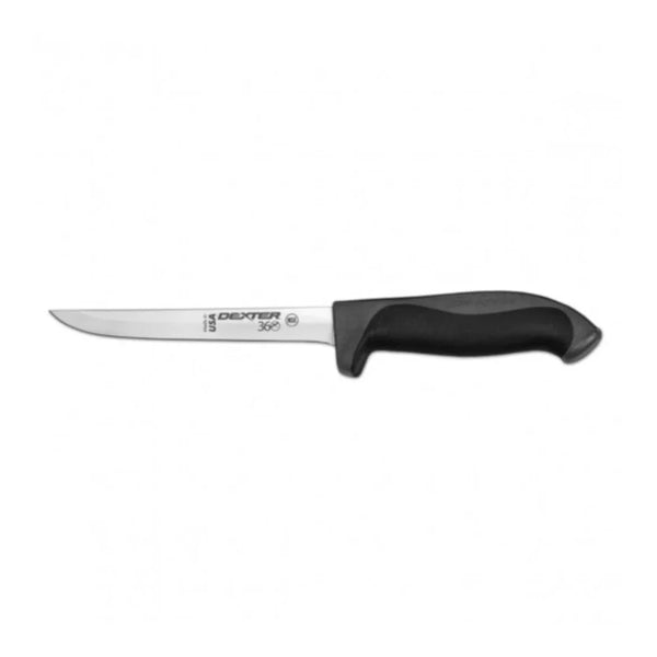 Dexter Russell 36001 360 Series 6” narrow boning knife black handle S360-6N-PCP