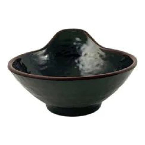 Thunder Group 3601TM Tenmoku 5 oz Melamine Dip Bowl, Pack of 12