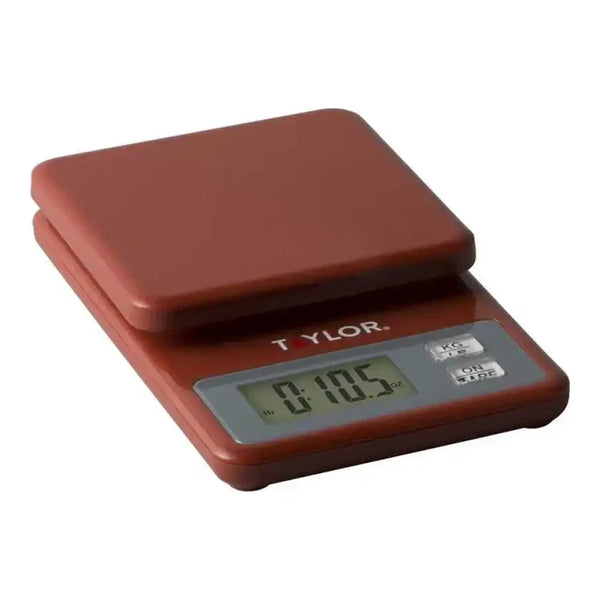 Taylor 3817R 11 lb. Red Compact Digital Scale