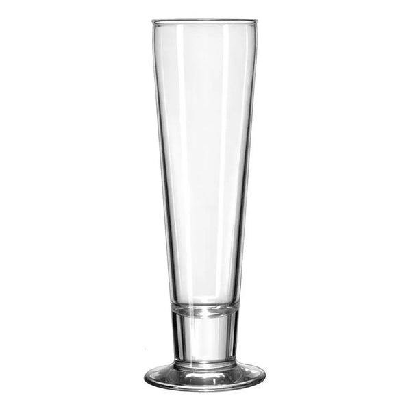 Libbey 3828 12 oz. Catalina Customizable Footed Pilsner Glass - Case of 24 Pcs