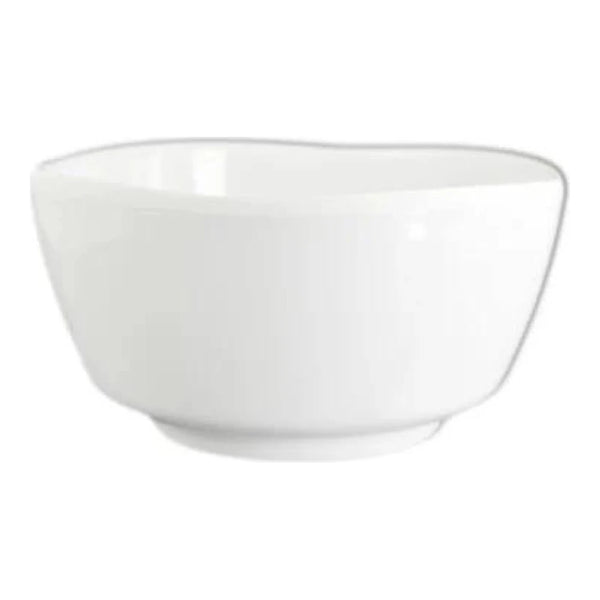 Thunder Group 39050WT Classic White 16 oz Melamine Bowl, Pack of 12