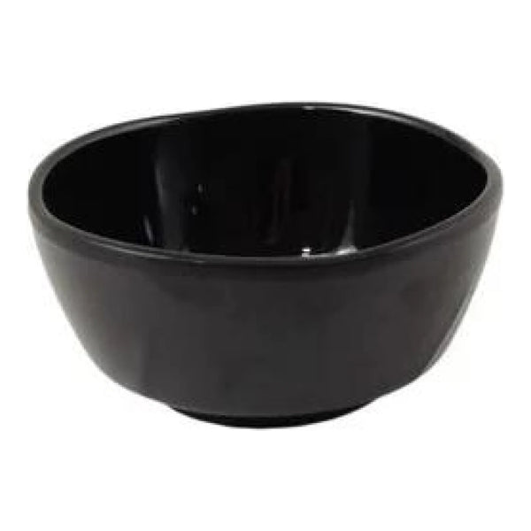 Thunder Group 39055BK Classic Black 19 oz Melamine Bowl, Pack of 12