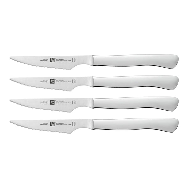 Zwilling 1011545 4 Piece Stainless Steel Steak Knife Set