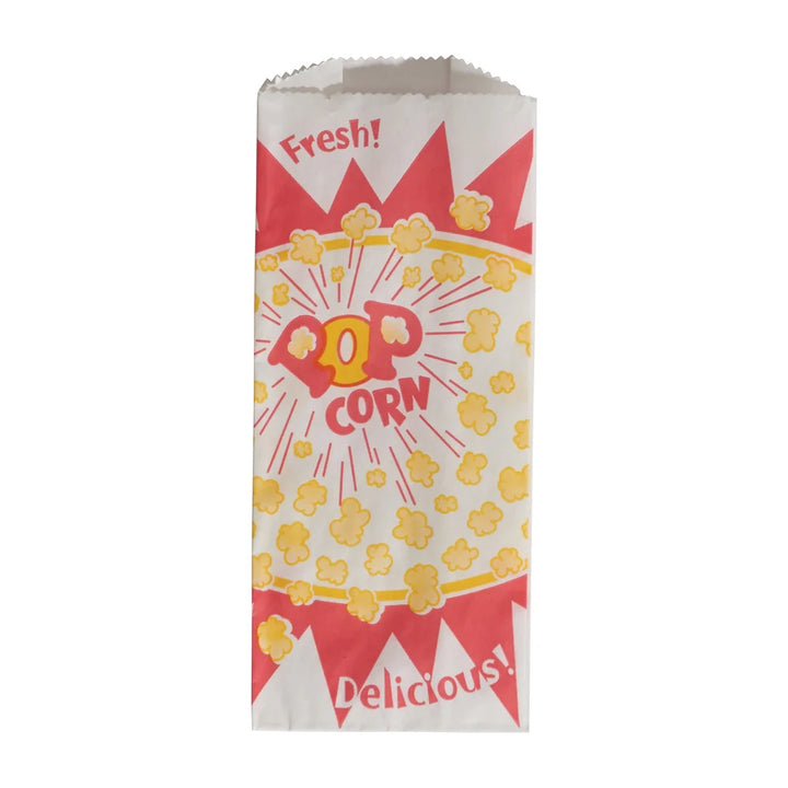 Winco 41001 Benchmark Paper Popcorn Bags, 1 Oz