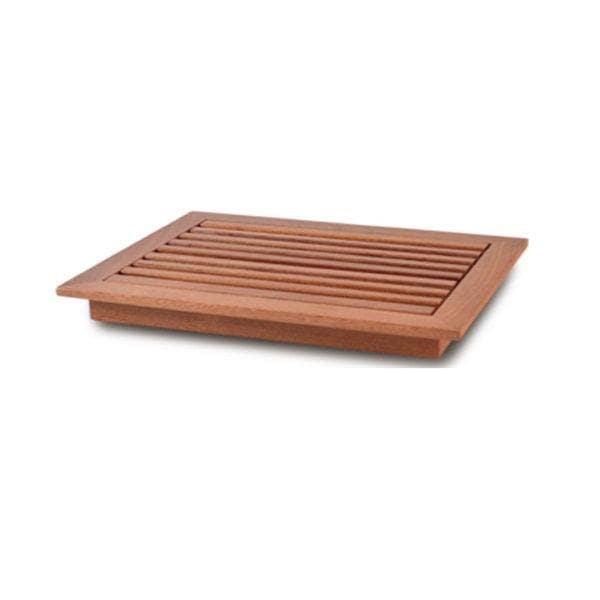 Hallo Bread Cutting Board Beech Wood, L 53 x W 32.5 x H 4.3cm, Color Walnut