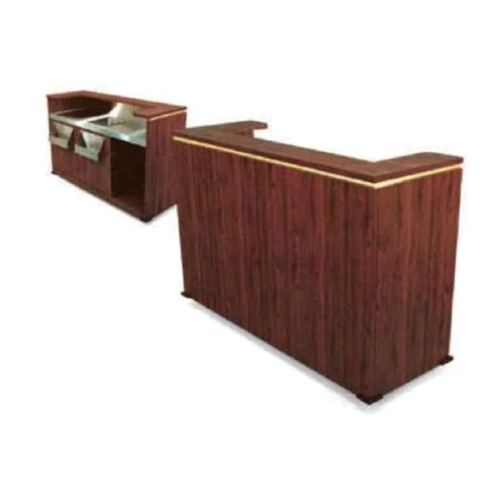 Forbes Industries 4861-8 98" Mobile Bar w/"U" Countertop - The Horecastore