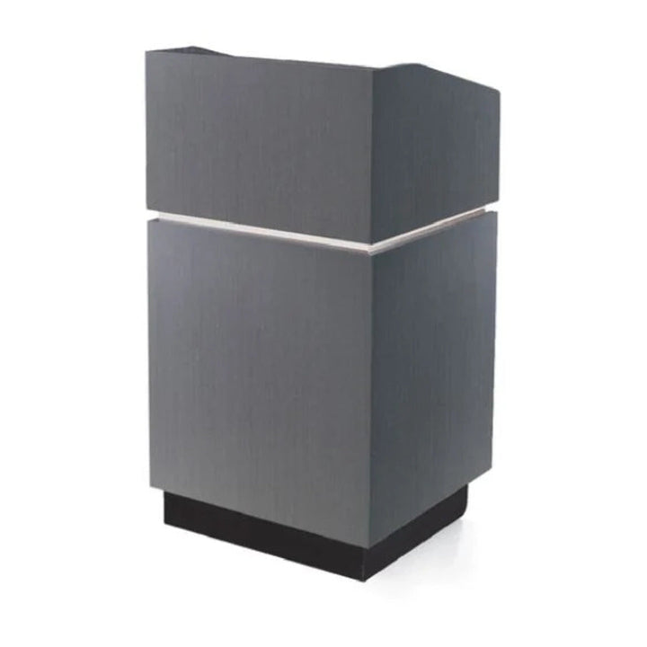 Forbes Industries 4898 Podium 2-piece (floor-style & Tabletop) Two-Piece Model with Brass Accents - The Horecastore