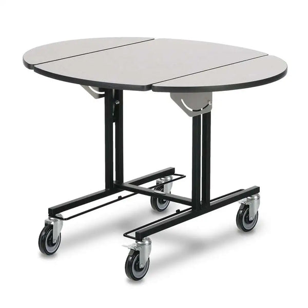 Forbes Industries 4969 36" Deco Series Room Service Table Painted Steel Frame