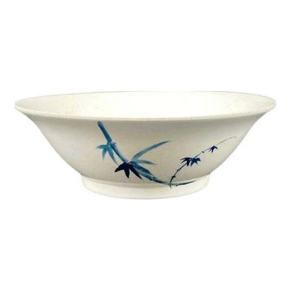 Thunder Group 5008BB Blue Bamboo 35 oz Melamine Special Deep Bowl, Pack of 12