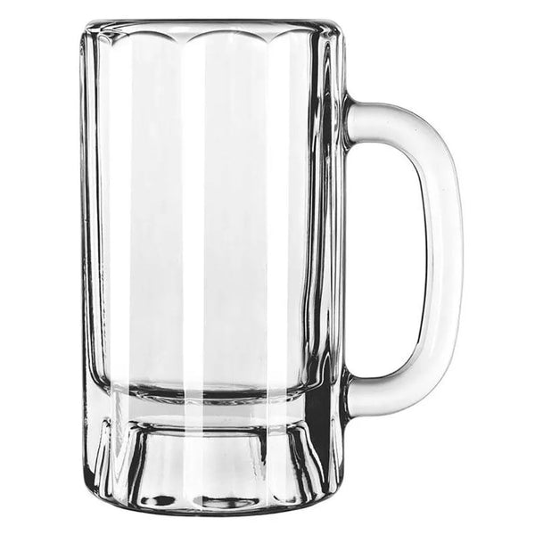 Libbey 5018 14 oz. Paneled Beer Mug - Case of 12 Pcs