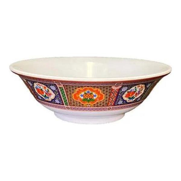 Thunder Group 5060TP Peacock 22 oz Melamine Rimless Bowl, Pack of 12