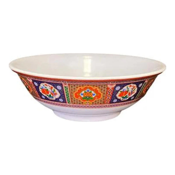 Thunder Group 5075TP Peacock 52 oz Melamine Rimless Bowl, Pack of 12