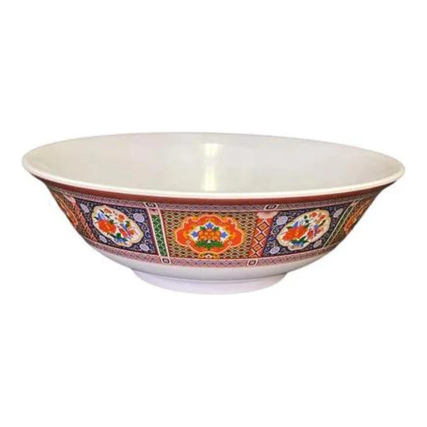 Thunder Group 5085TP Peacock 70 oz Melamine Rimless Bowl, Pack of 12