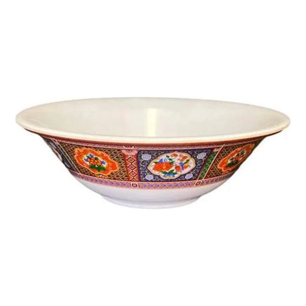 Thunder Group 5107TP Peacock 24 oz Melamine Deep Bowl, Pack of 12