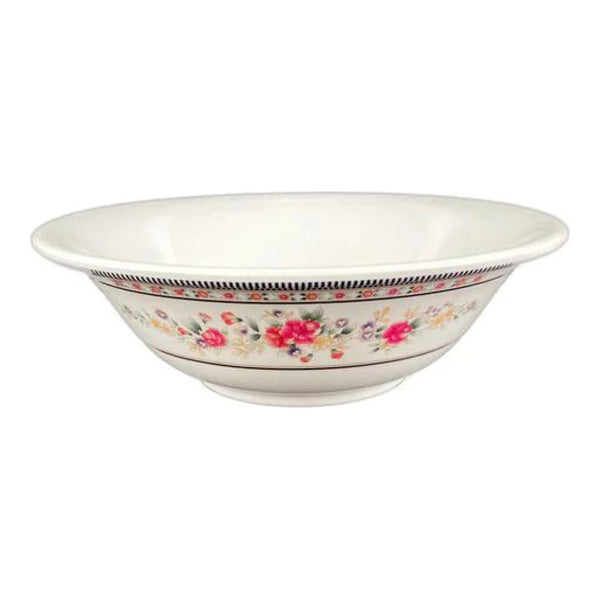 Thunder Group 5108AR Rose 34 oz Melamine Deep Bowl, Pack of 12