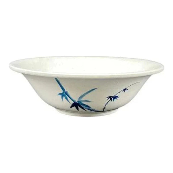 Thunder Group 5108BB Blue Bamboo 34 oz Melamine Deep Bowl, Pack of 12