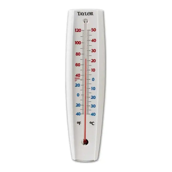 Taylor 5109 14.5" Jumbo Wall Thermometer with Red Reading Tube, -40 to 120 F