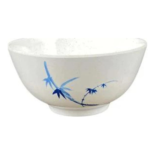 Thunder Group 5206BB Blue Bamboo 25 oz Melamine Rice Bowl, Pack of 12