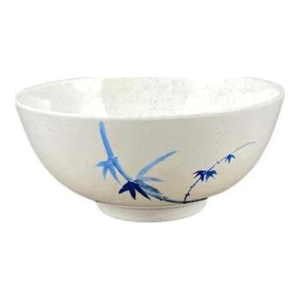 Thunder Group 5207BB Blue Bamboo 39 oz Melamine Rice Bowl, Pack of 12