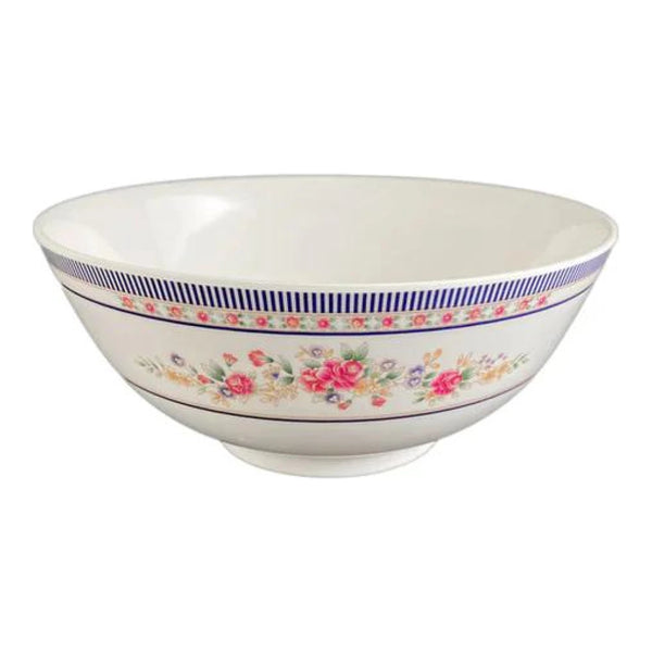 Thunder Group 5208AR Rose 56 oz Melamine Rice Bowl, Pack of 12