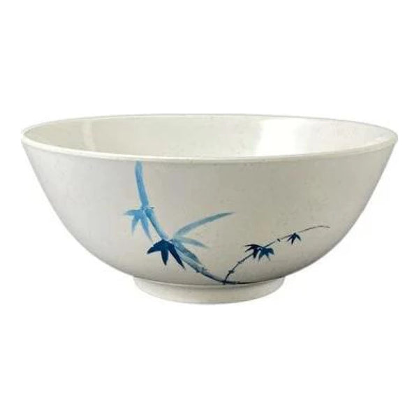 Thunder Group 5208BB Blue Bamboo 56 oz Melamine Rice Bowl, Pack of 12