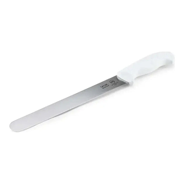 Taylor 5248367 10" Slicer Knife with White Silicone Handle