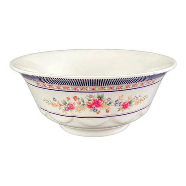 Thunder Group 5265AR Rose 25 oz Melamine Scalloped Bowl, Pack of 12