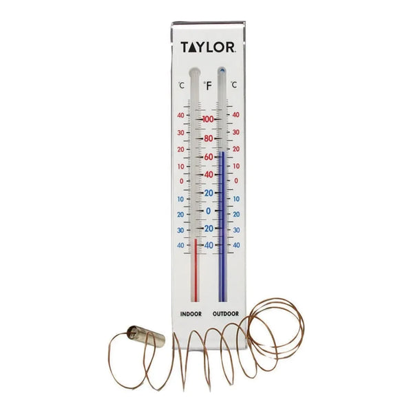 Taylor 5327 9.75"  Indoor and Outdoor Window/Wall Thermometer, -40 to 100 F