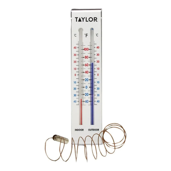 Taylor 5327 9.75"  Indoor and Outdoor Window/Wall Thermometer, -40 to 100 F