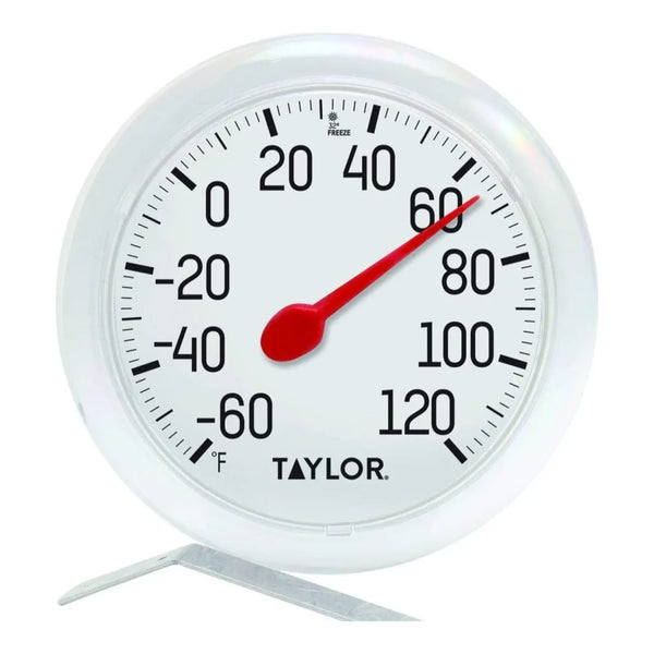 Taylor 5630 6" Metal Dial Thermometer, -60 to 120 F