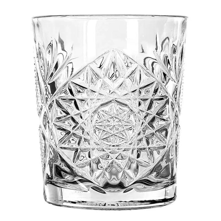 Libbey 5632 12 oz. Hobstar Rocks / Double Old Fashioned Glass - Case of 12 Pcs