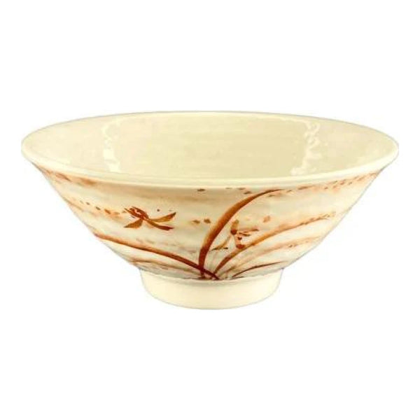 Thunder Group 5707 Gold Orchid 30 oz Melamine Soup Bowl, Pack of 12