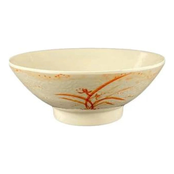 Thunder Group 5770 Gold Orchid 24 oz Melamine Soup Bowl, Pack of 12