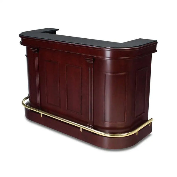 Forbes Industries 5776-5 29" Classic Mobile Bar (Wood Veneer) - Avonite Top - The Horecastore