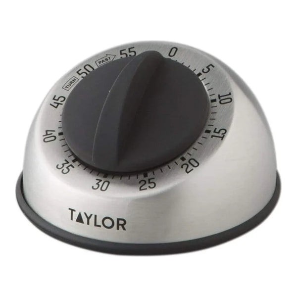 Taylor 5830 Stainless Steel 60 Minute Mechanical Timer